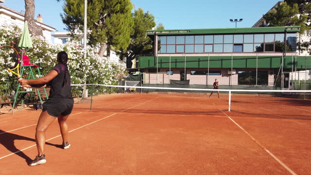 Réfection court de tennis en Terre Battue Dijon