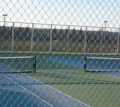 Rénovation court de tennis saint tropez