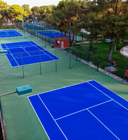 Rénovation court de tennis paris