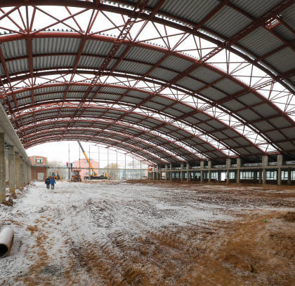 Construction d'un court de tennis à Nice