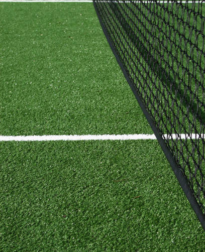 Construction d'un court de tennis en gazon synthétique à Nice