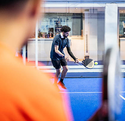 Construction court de padel