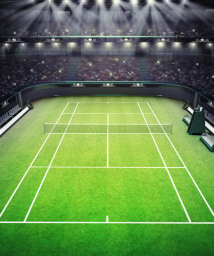 construction court de tennis en gazon synthétique à Limoges